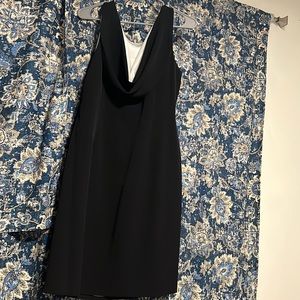 Karl Lagerfield Paris , Size 12, Black outside , silky white inside